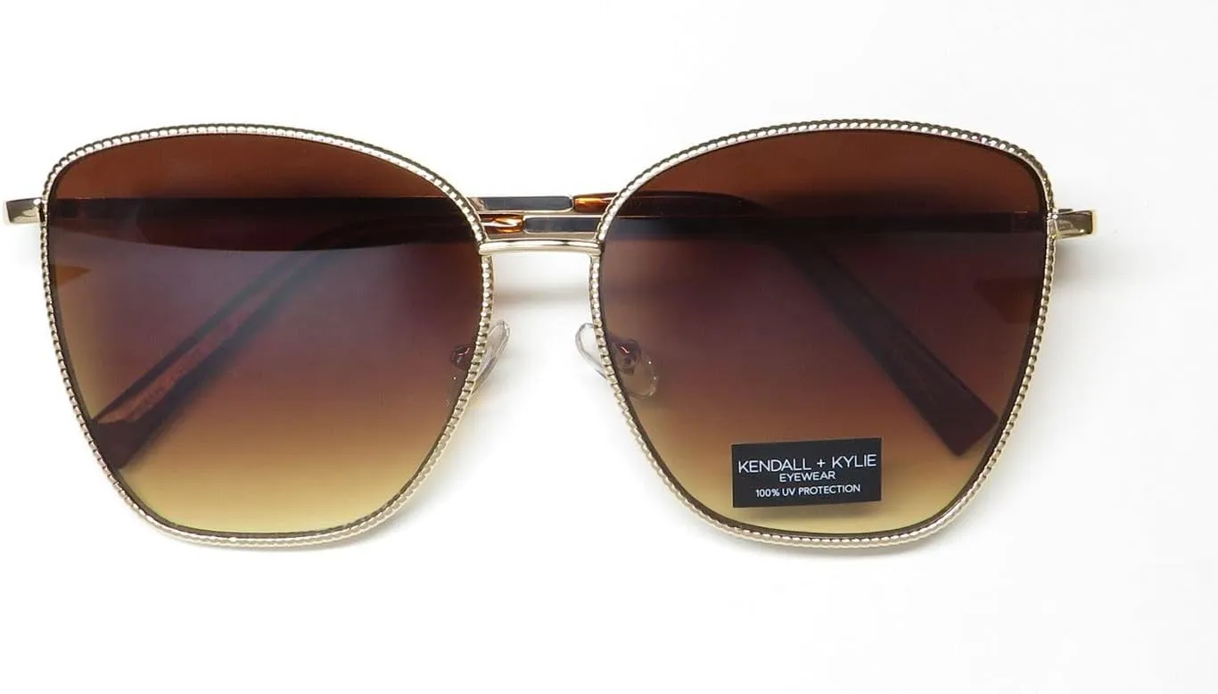 KENDALL   KYLIE Kk4077ce Riley Sunglasses Oversized Lenses Contemporary Eyewear