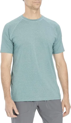 Kenneth Cole Men's Short Sleeve Athletic Raglan Crew Neck Tee