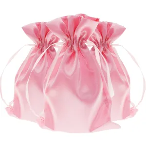 Knitial Brand Light Pink Satin Bags Set of 50