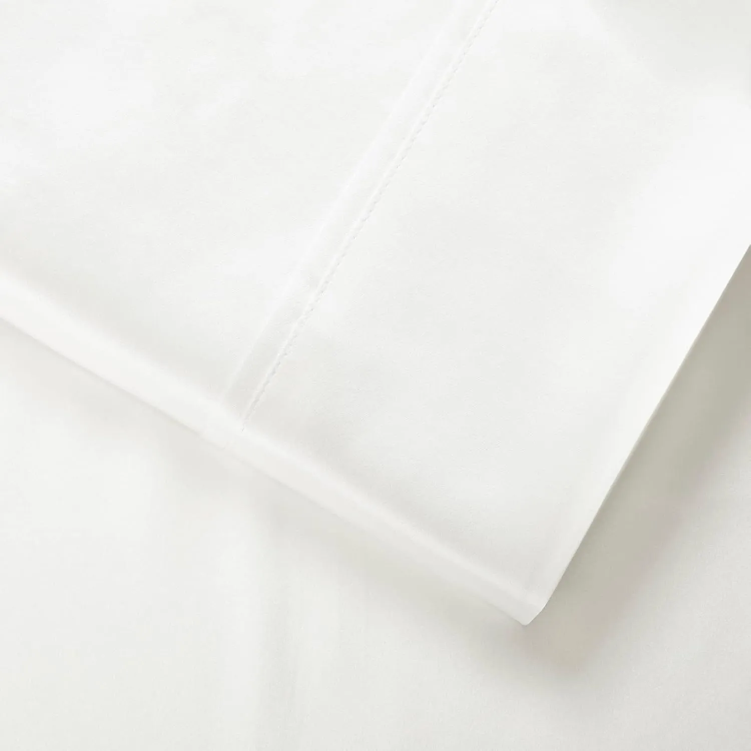 Lanest Housing Silk Satin Sheets, Full Size Satn Bed Sheet Set with Deep Pockets, Cooling Soft and Hypoallergenic Satin Sheets Full - Ivory