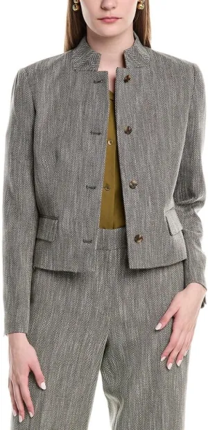 Lex Linen & Wool-Blend Blazer