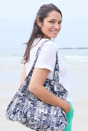Linen Tote  Bag Birch