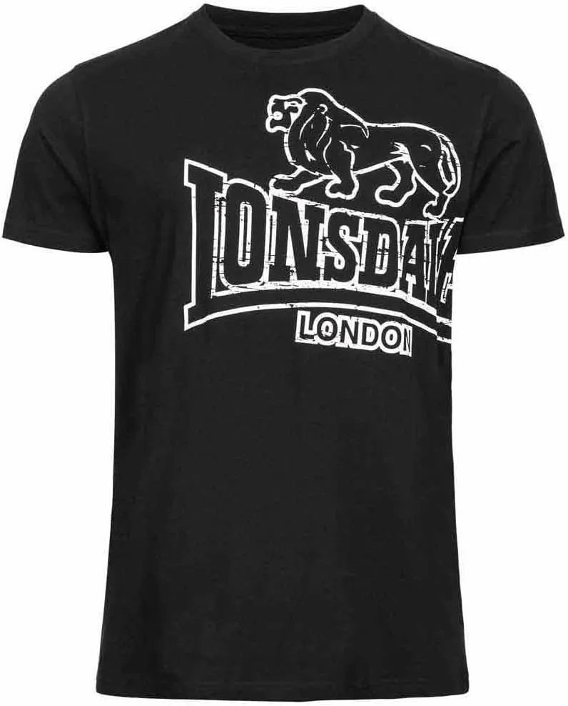 Lonsdale Logo t-Shirt LANGSETT, Regular-Fit