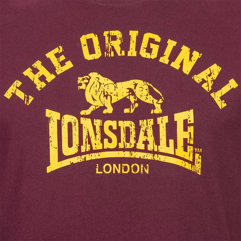 Lonsdale London Logo t-Shirt Original, UK Fashion tee, Regular-Fit