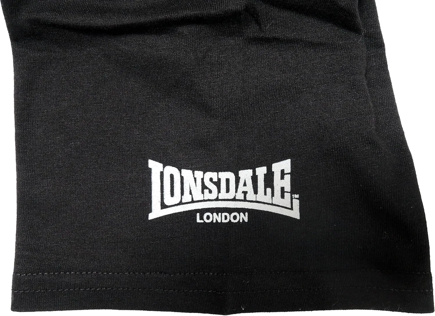 Lonsdale Men´s Regular Fit Black Against Racism & Hate T-Shirt (Large (L))