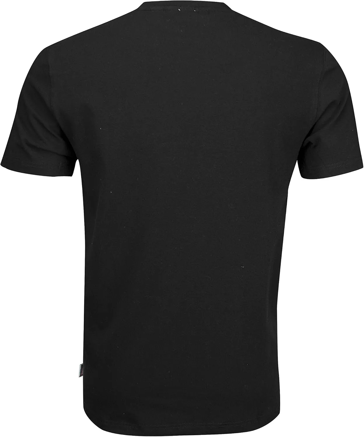 Lonsdale Men's T-Shirt Black The Original Lion Regular-Fit