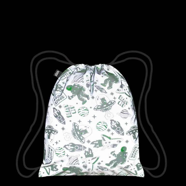 LOQI Backpack - Space Out Reflective Mini