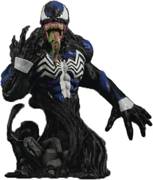 Marvel Comics Venom 1:6 Scale (Black & Blue Variant) Bust