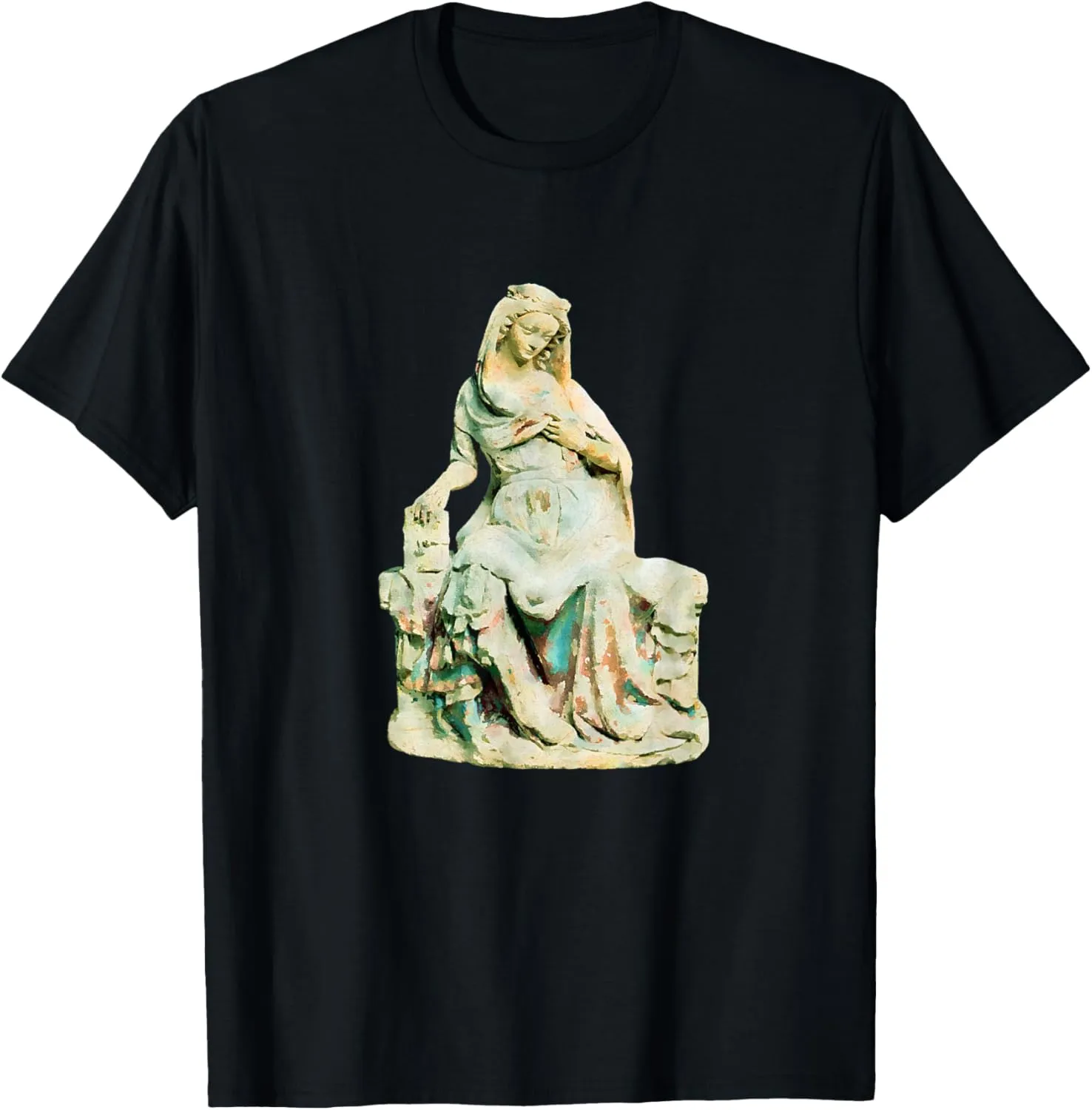 Mary of the Annunciation Watercolor T-Shirt