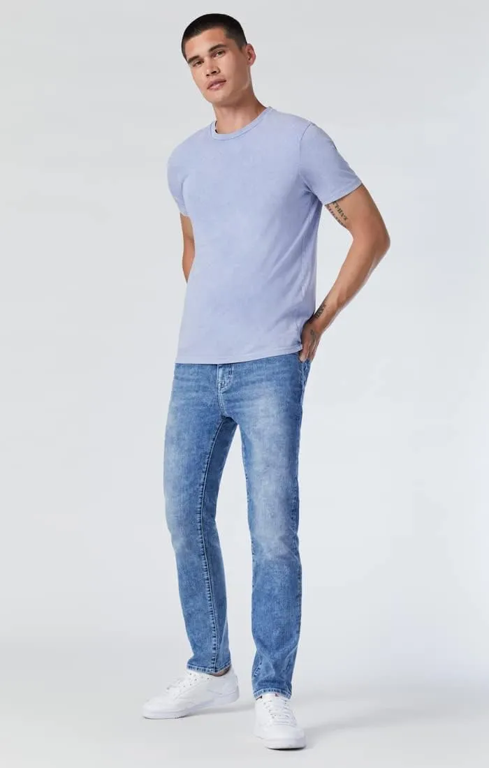 Mavi Men's Steve Mid Rise Athletic Fit Jeans