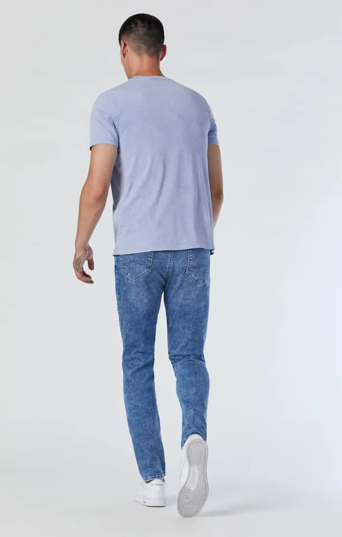 Mavi Men's Steve Mid Rise Athletic Fit Jeans