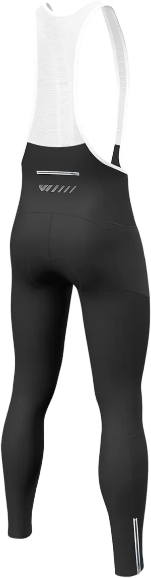 Men's Cycling Bib Pants Padded Bike Cycling Bibs Pants Men Tights with Shoulder Straps 4D Padding Breathable Quick-Dry