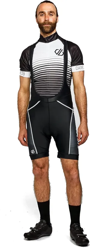 Mens Ecliptic Bib Shorts (S) (Black)