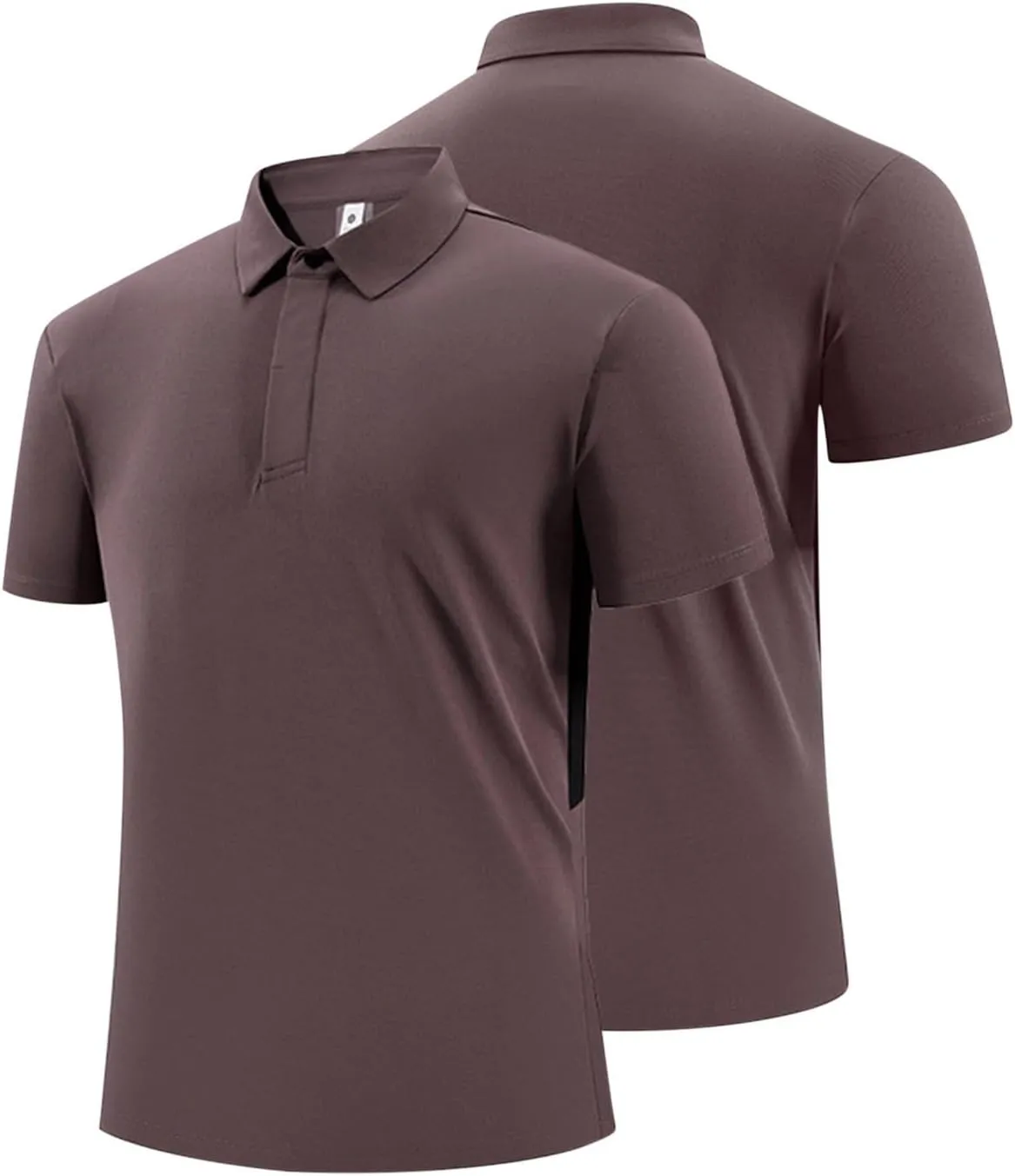 Mens Performance Shirt Summer Solid Outdoor Golf Short Sleeve Tops Plus Size Loose Fit Lightweight Athletic Blouse
