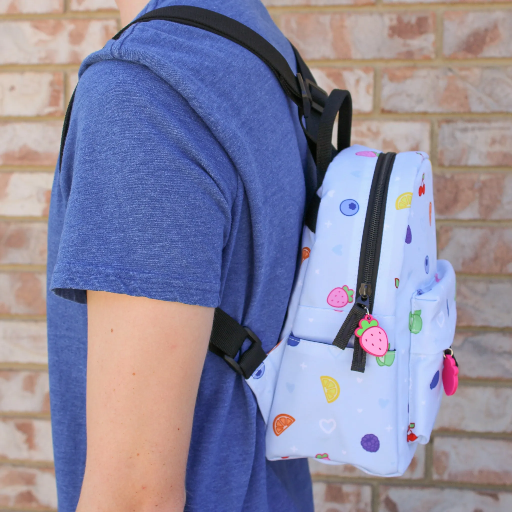 mini berry backpacks