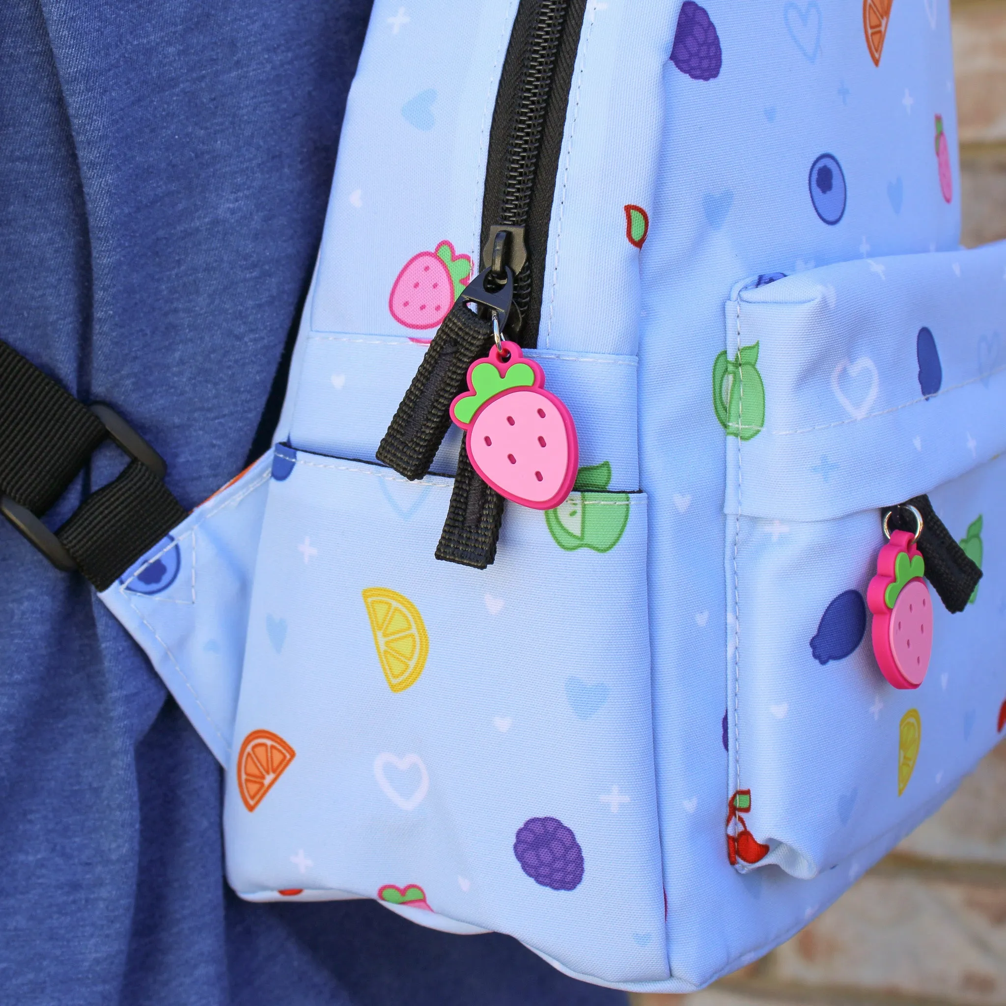 mini berry backpacks
