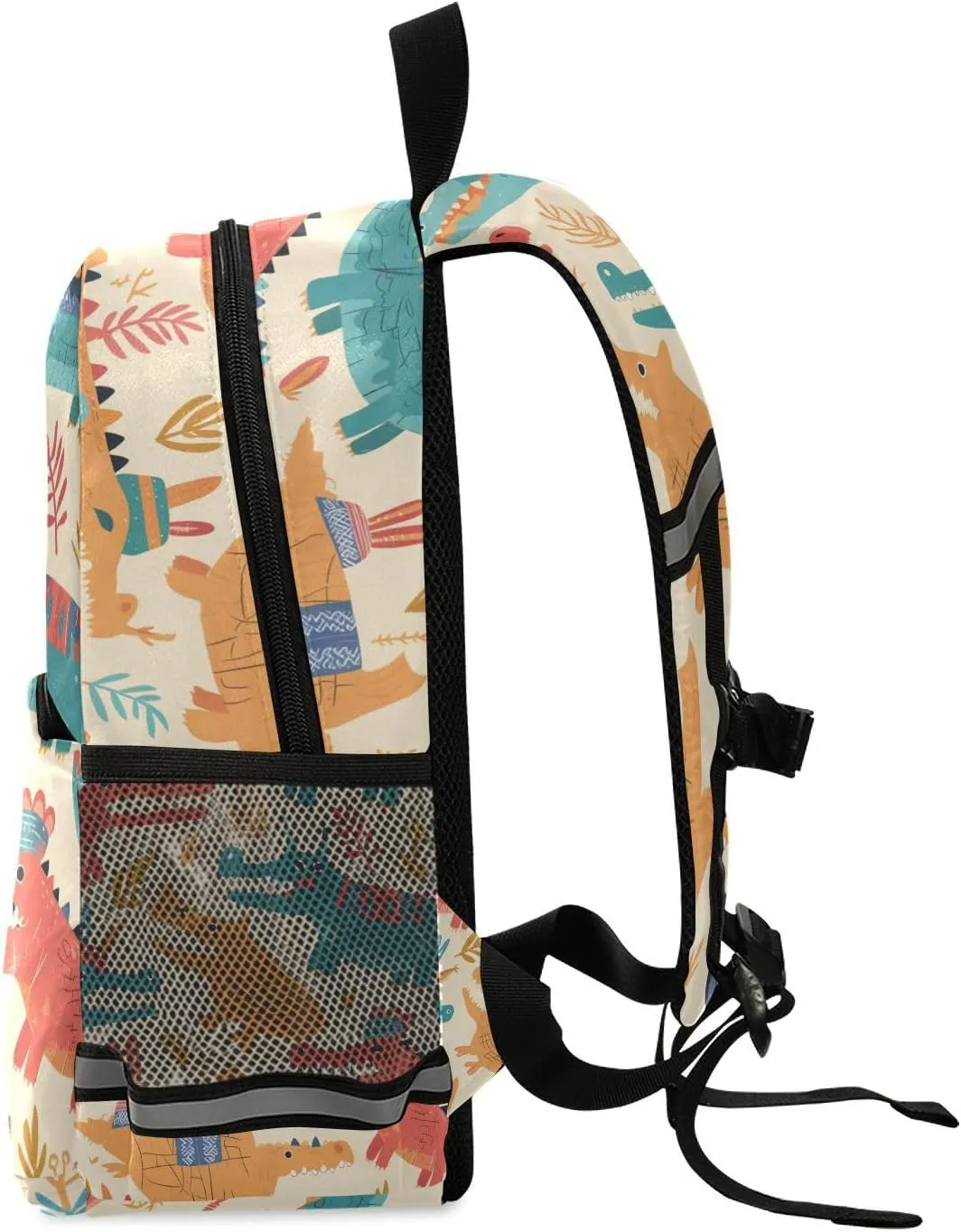 Mini Kindergarten Elementary Kids Backpack Cute Cartoon Crocodile Alligator Cute Travel Outdoor Daypack Bookbag with