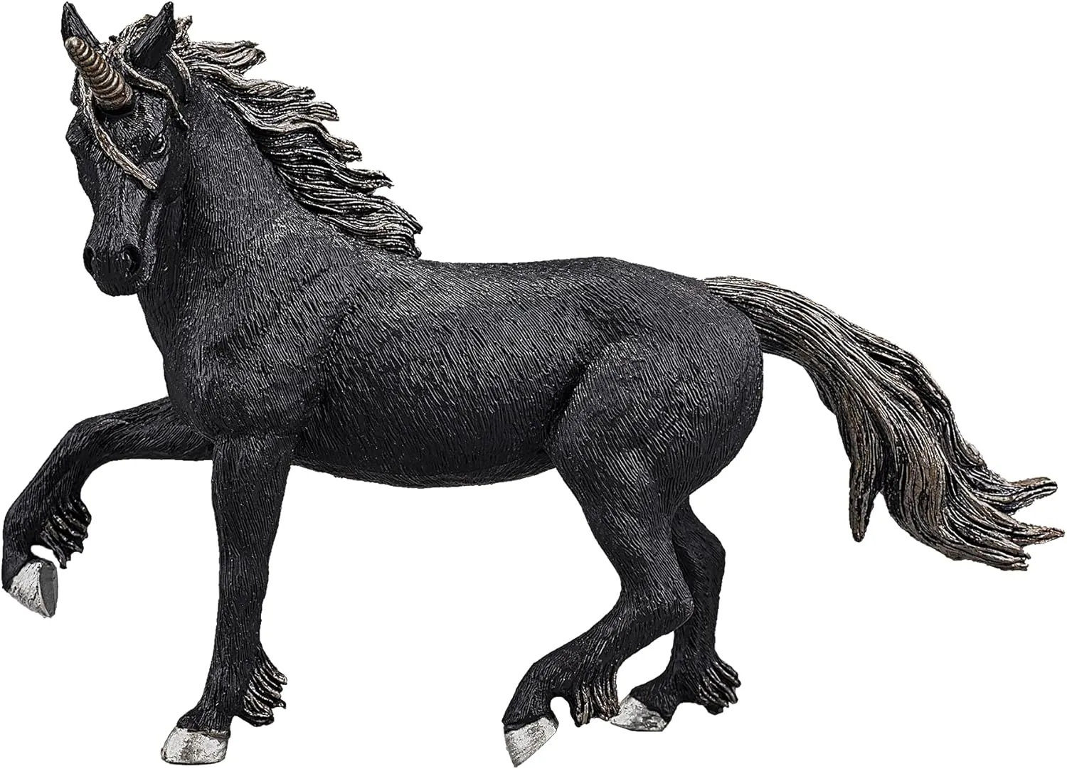 MOJO Dark Unicorn Realistic Fantasy Hand Painted Toy Figurine