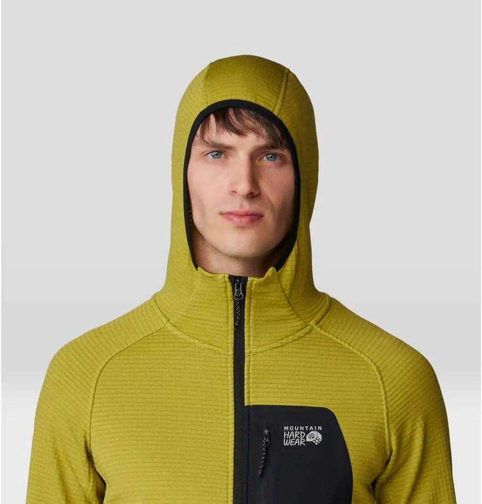 Mountain Hardwear Men's Polartec Power Grid Full Zip Hoody