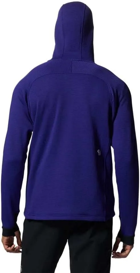 Mountain Hardwear Men's Polartec Power Grid Full Zip Hoody
