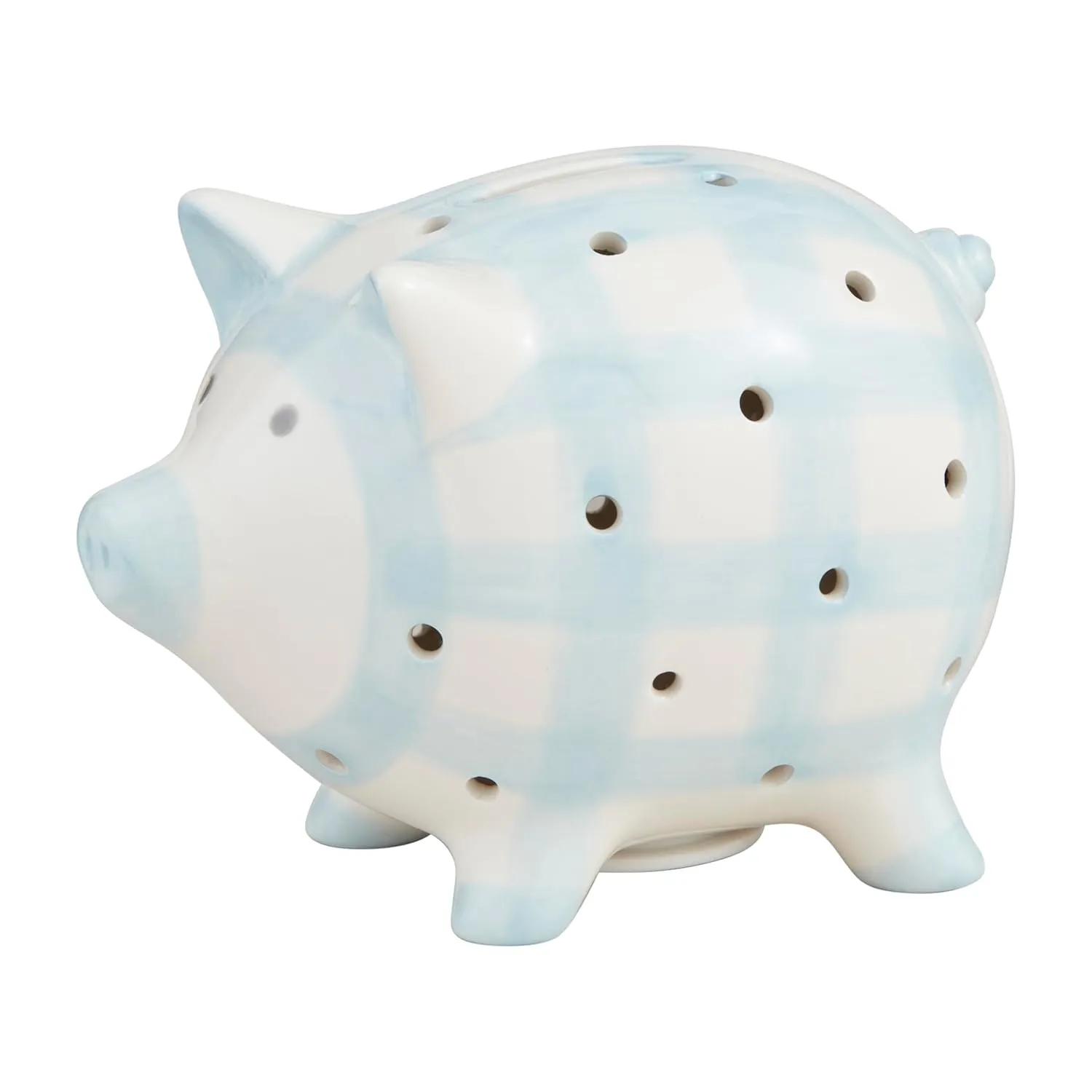 Mud Pie Children's Blue Light Up Piggy Bank