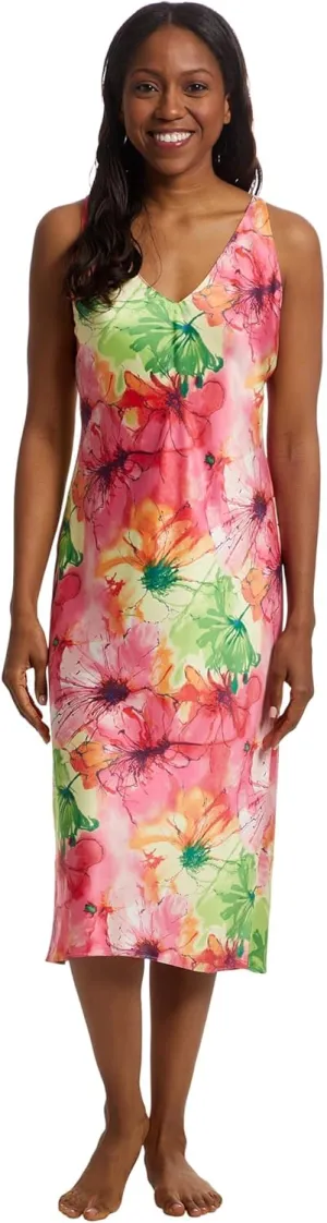 N Natori womens Radiance - Satin Gown Length 46"