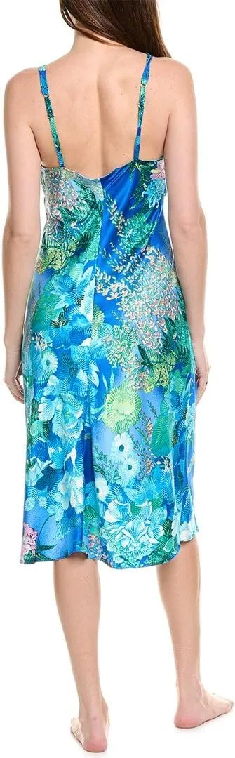 N Natori Women's Wisteria Garden Gown Length 46"