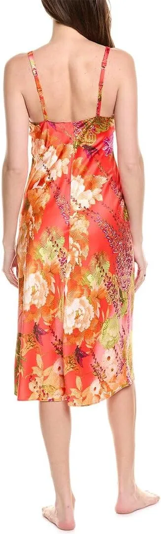 N Natori Women's Wisteria Garden Gown Length 46"