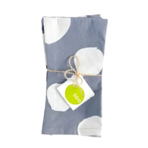 Napkins - Big Smudge Dot Coal