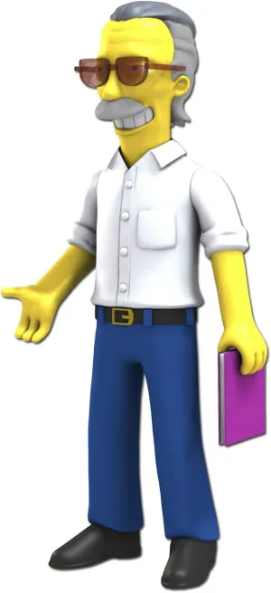 NECA Simpsons 25th Anniversary 5" Series 5 Stan Lee Action Figure