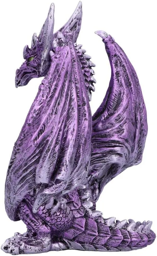 Nemesis Now Porfirio Dragon Figurine, Purple, 17.7cm