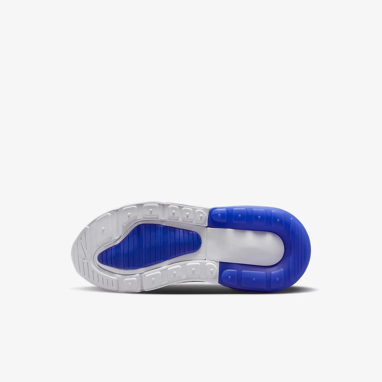 Nike Air Max 270 Little Kids' Shoes (AO2372-041, Vast Grey/Hyper Royal/Thunder Blue/White)