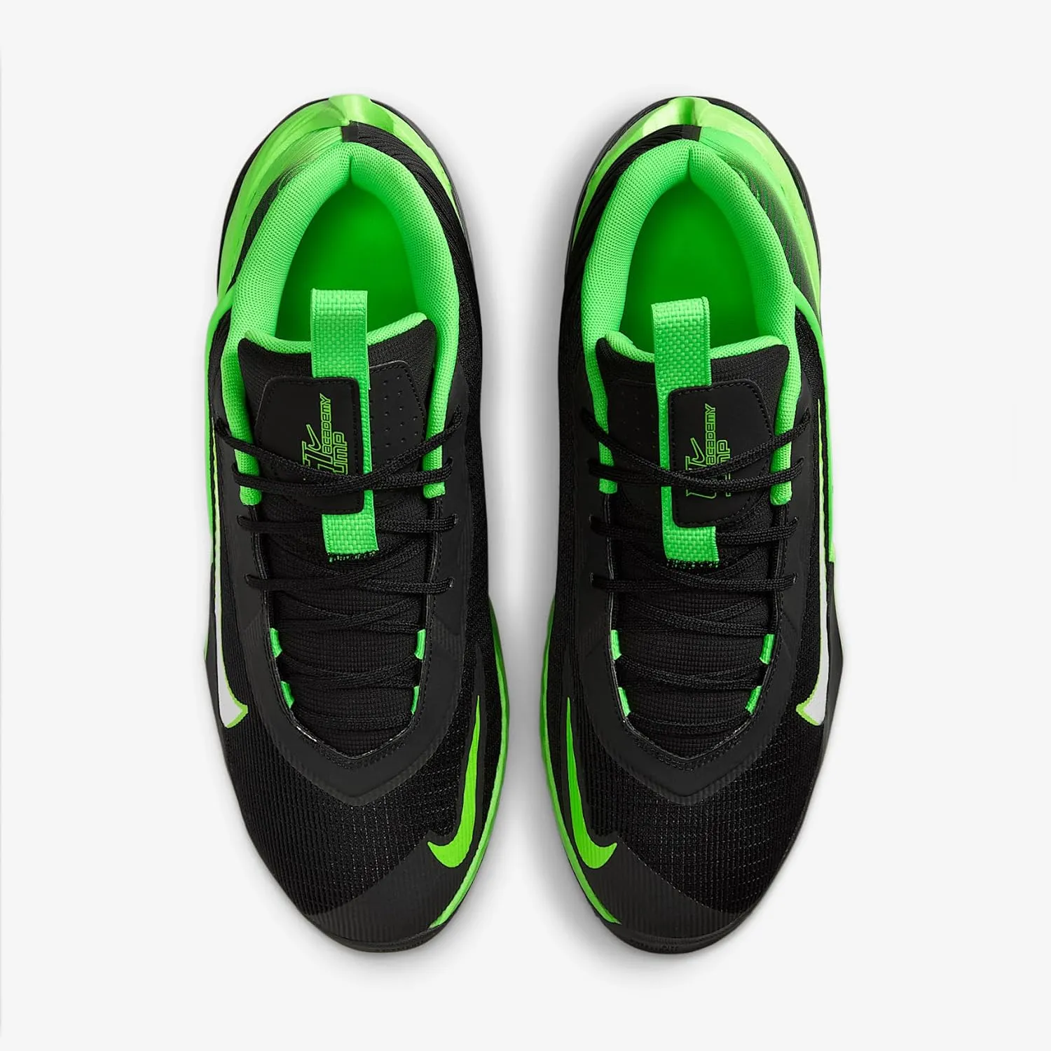 Nike G.T. Jump Academy Basketball Shoes (FV5524-001, Black/Green Strike/White)