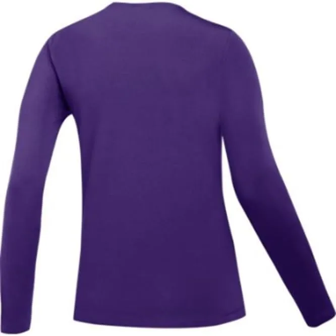 Nike Womens Pro All Over Dri-Fit Long Sleeve Mesh Top