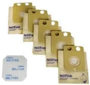 Nilfisk Advance Back Vacuum Paper Vacuum Bags (qty: 5) (22198000)