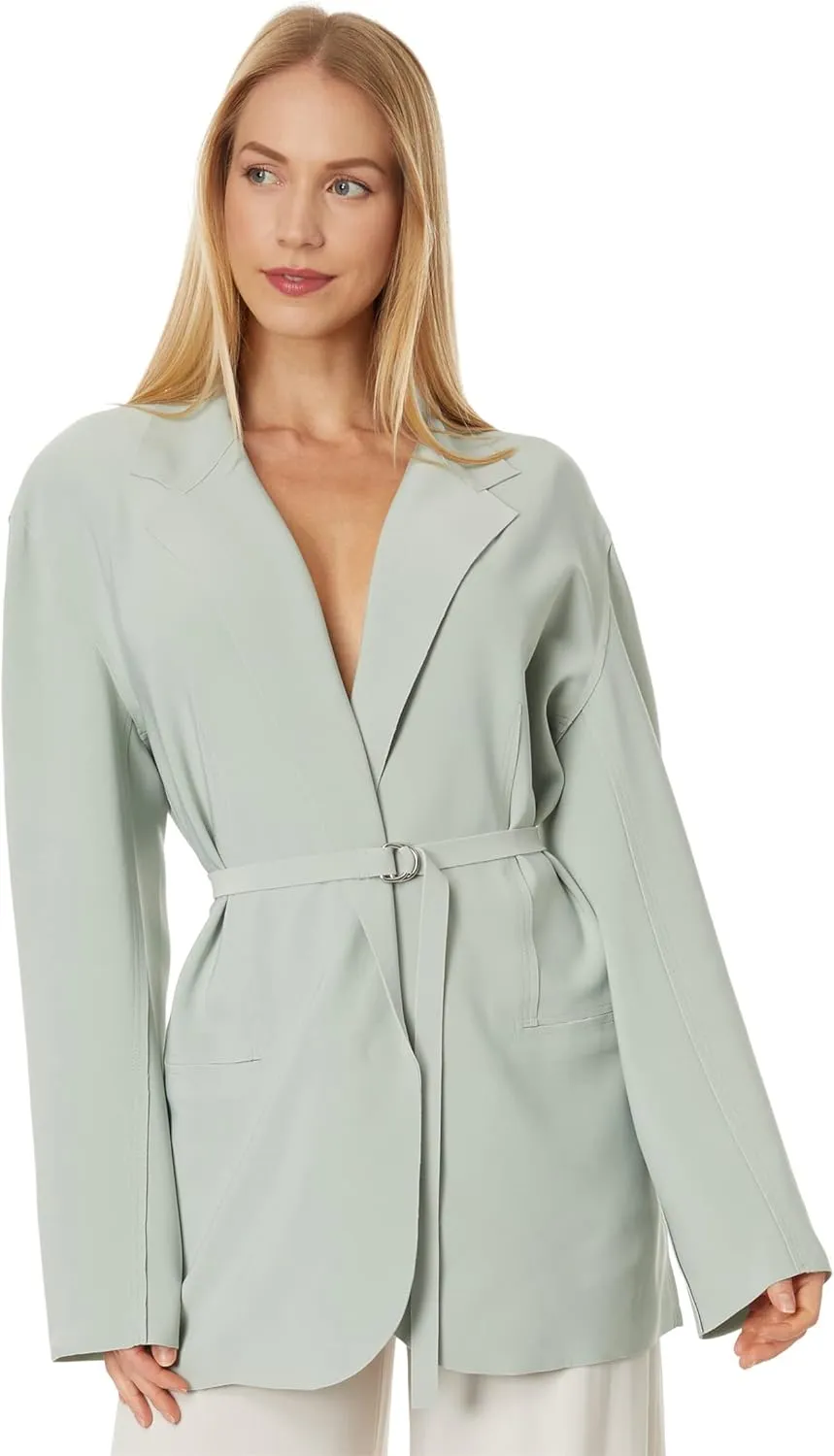 Norma Kamali Women's Oversized Single Breasted Jacket