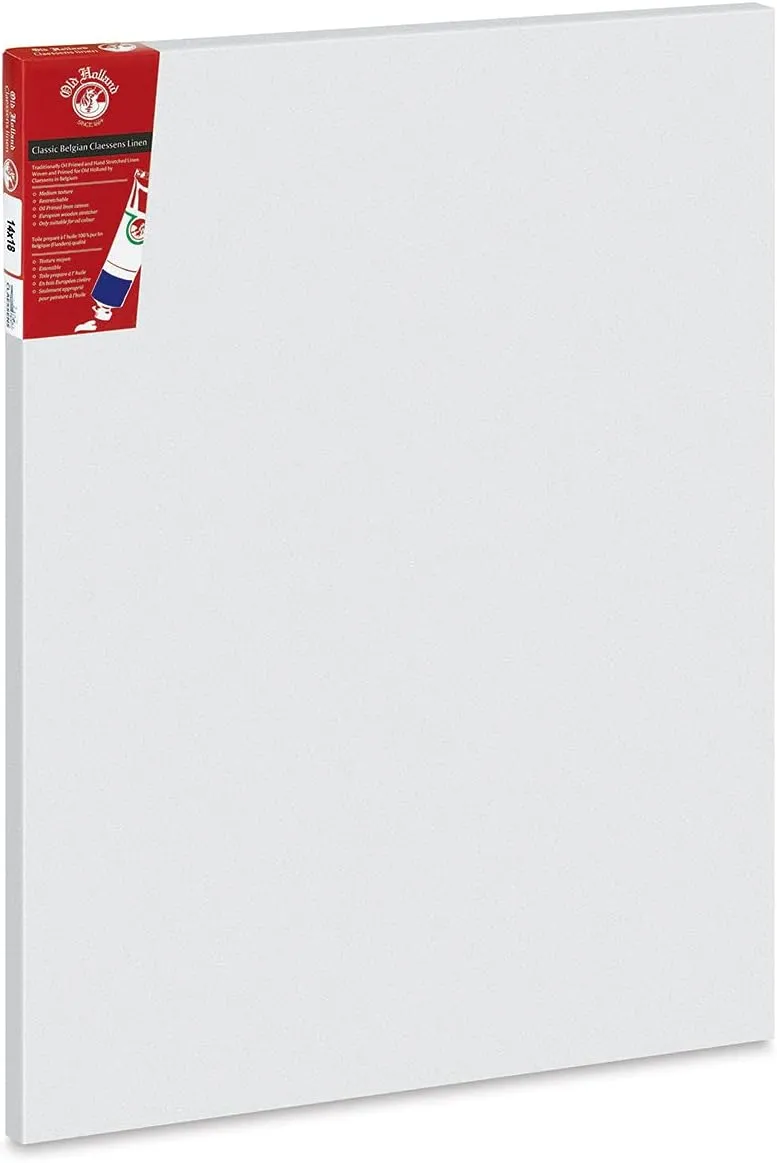Old Holland Claessens Oil Primed Belgian Linen Canvas - 12" x 16"