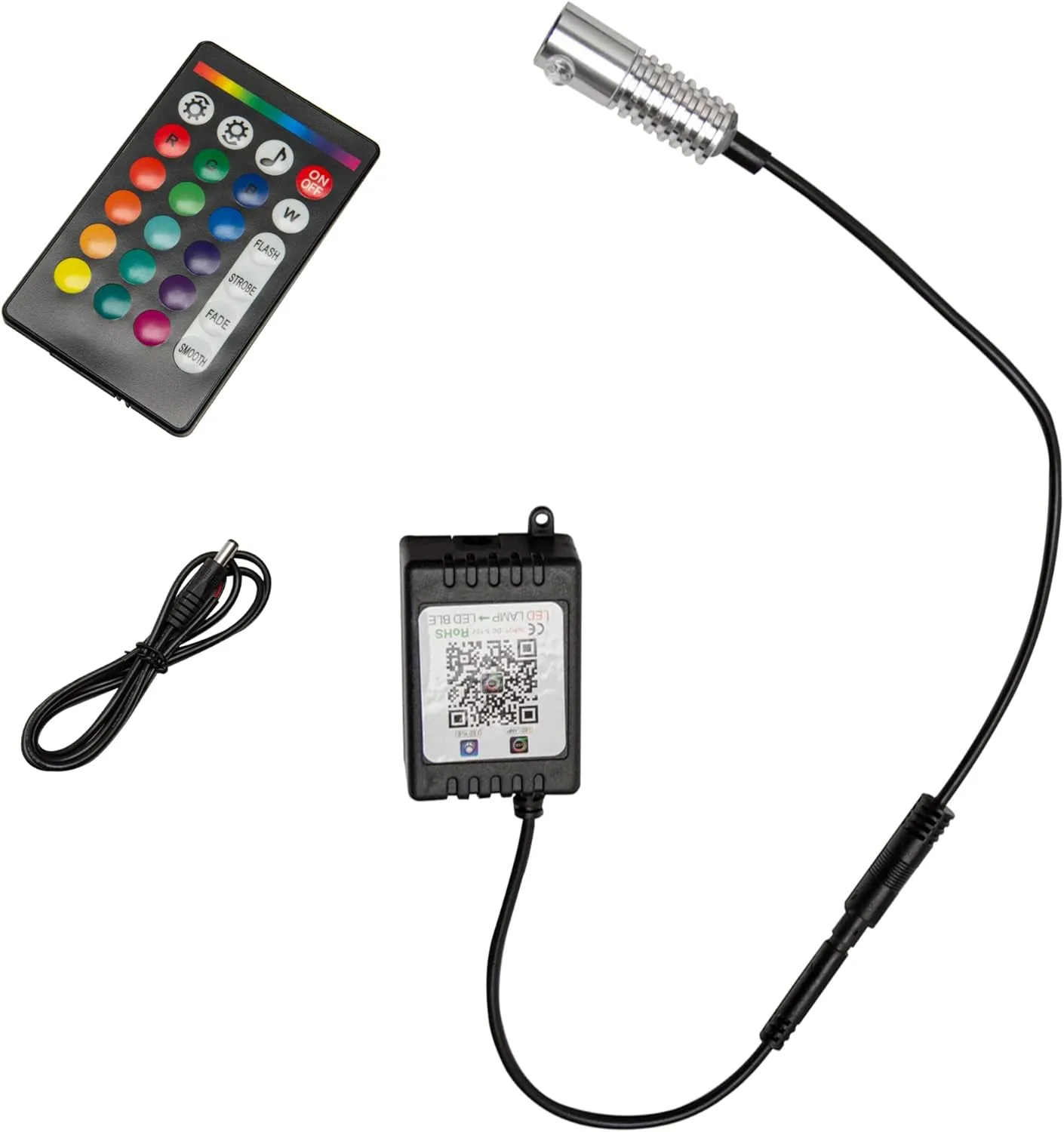 ORACLE LIGHTING ColorSHIFT LED Fiber Optic Dash Kit | Multiple Color Light Head, 1 Piece with Controller, Part # 4231-333-1