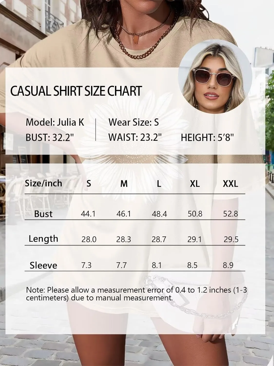 ORANDESIGNE Women’s Oversized Graphic Print Short Sleeve Tunic Tops Crew Neck Casual Drop Shoulder T Shirts