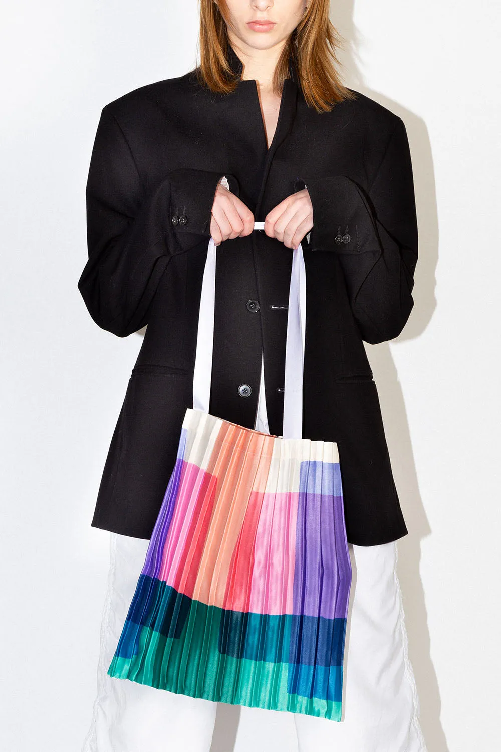 Orbetello Satin Pleated Bag