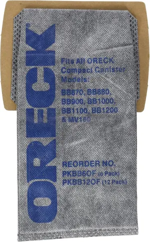 Oreck Odor Fighting Hypo-Allergenic Bags, 12-Count