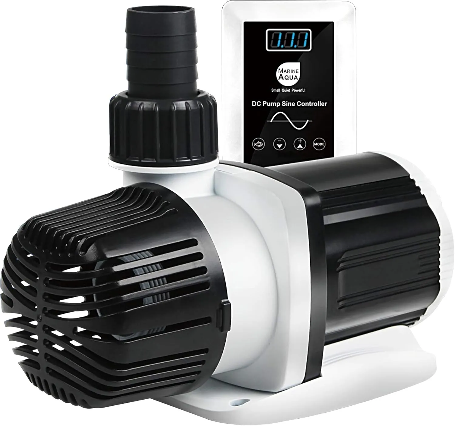 Orlushy dc-12000 Controllable DC aquarium Pump 80W 3100GPH-marine wavemaker return pump with sine wave Controller for salt/Freshwater fish reef tank sump Circulation