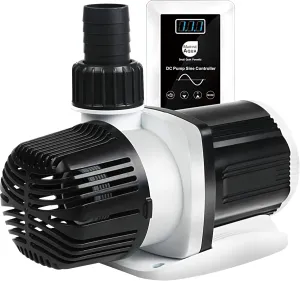 Orlushy dc-12000 Controllable DC aquarium Pump 80W 3100GPH-marine wavemaker return pump with sine wave Controller for salt/Freshwater fish reef tank sump Circulation