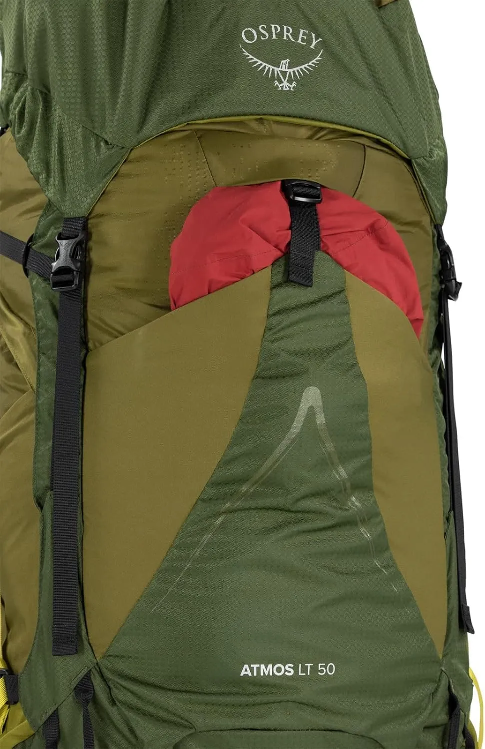 Osprey Atmos AG LT 50L Men's Backpacking Backpack, Night Shift/Scoria Blue, L/XL