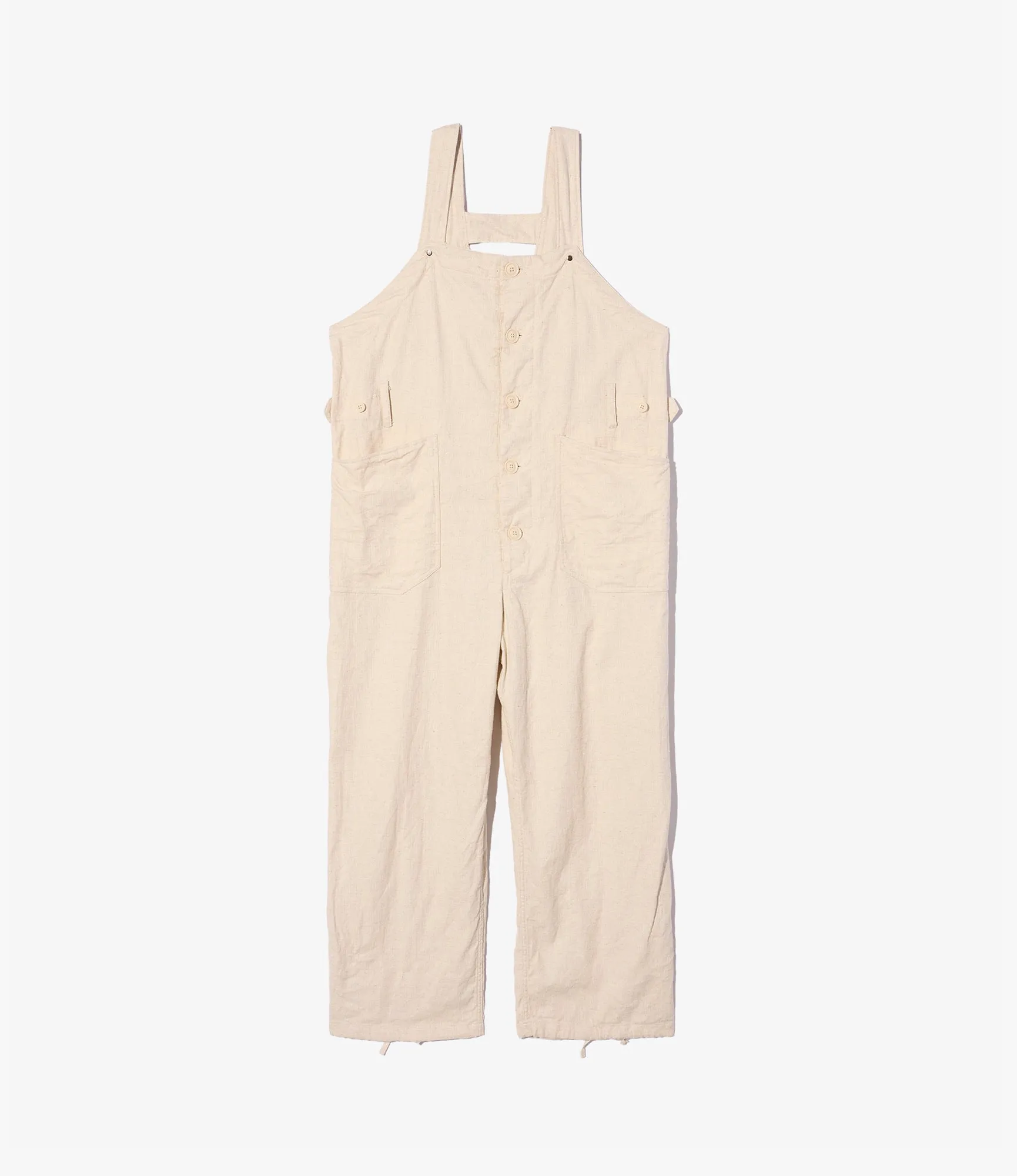 Overalls – Natural Cotton/Linen Java Cloth