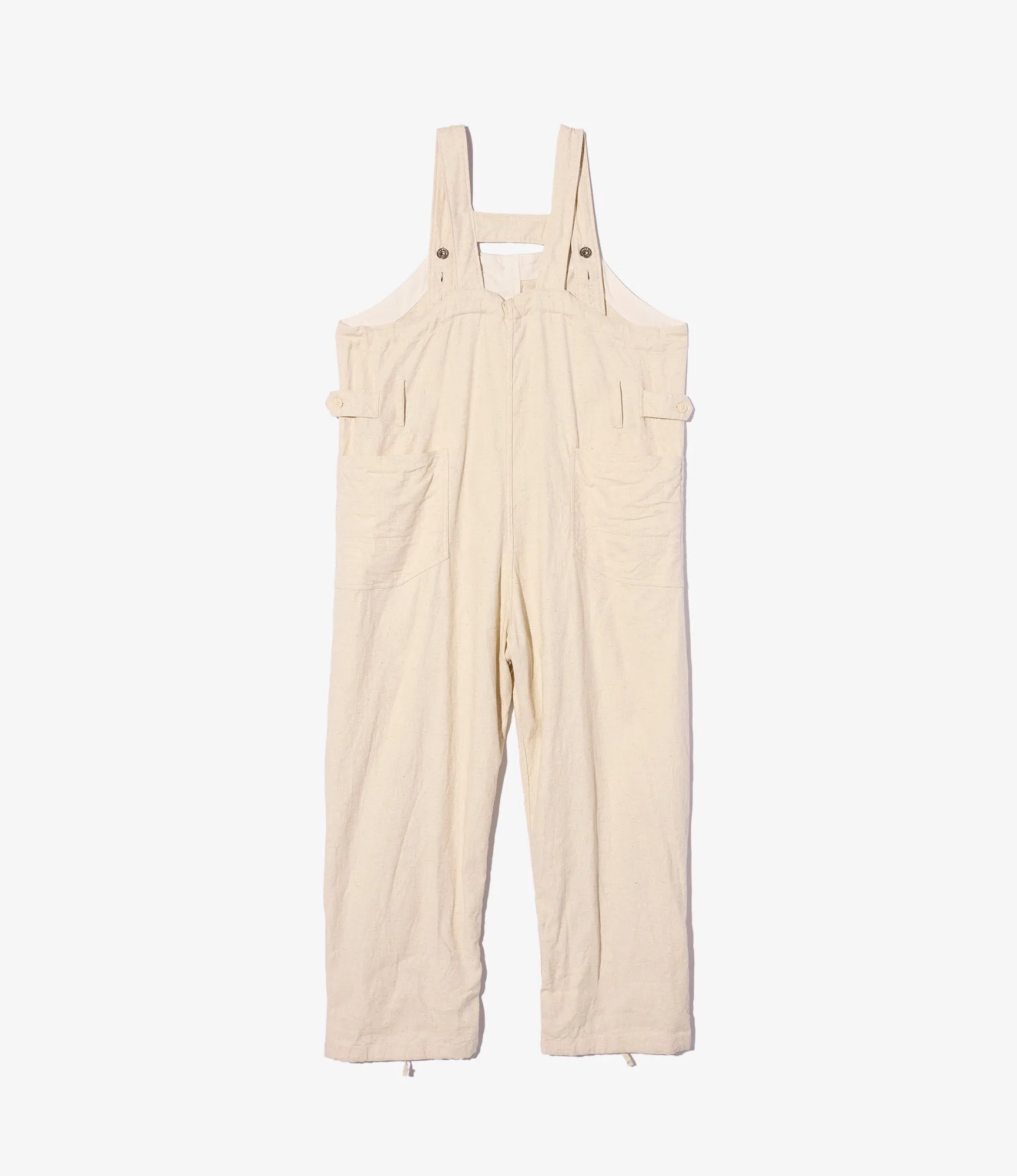 Overalls – Natural Cotton/Linen Java Cloth