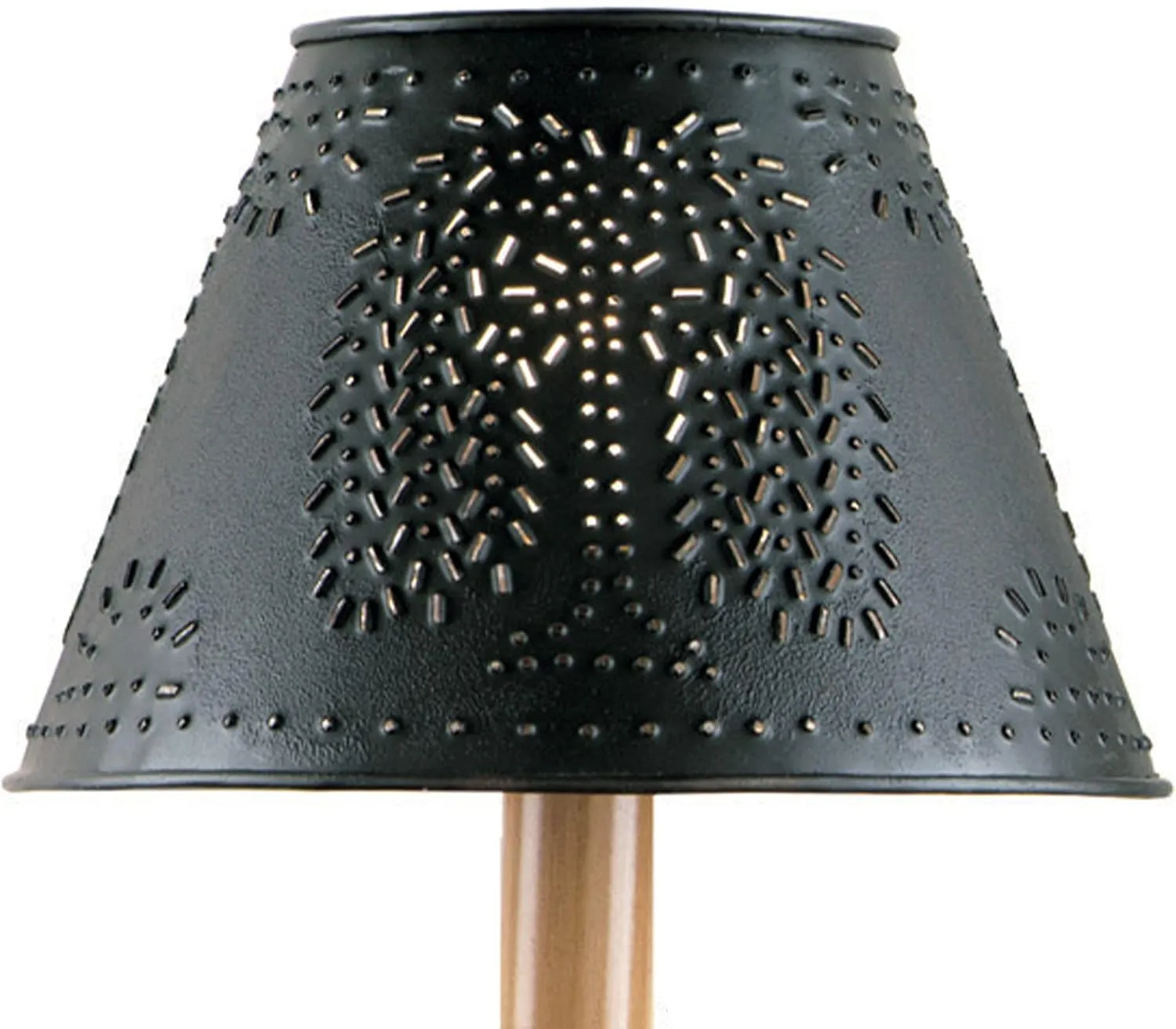 Park Designs Black Metal Willow Shade 12"D