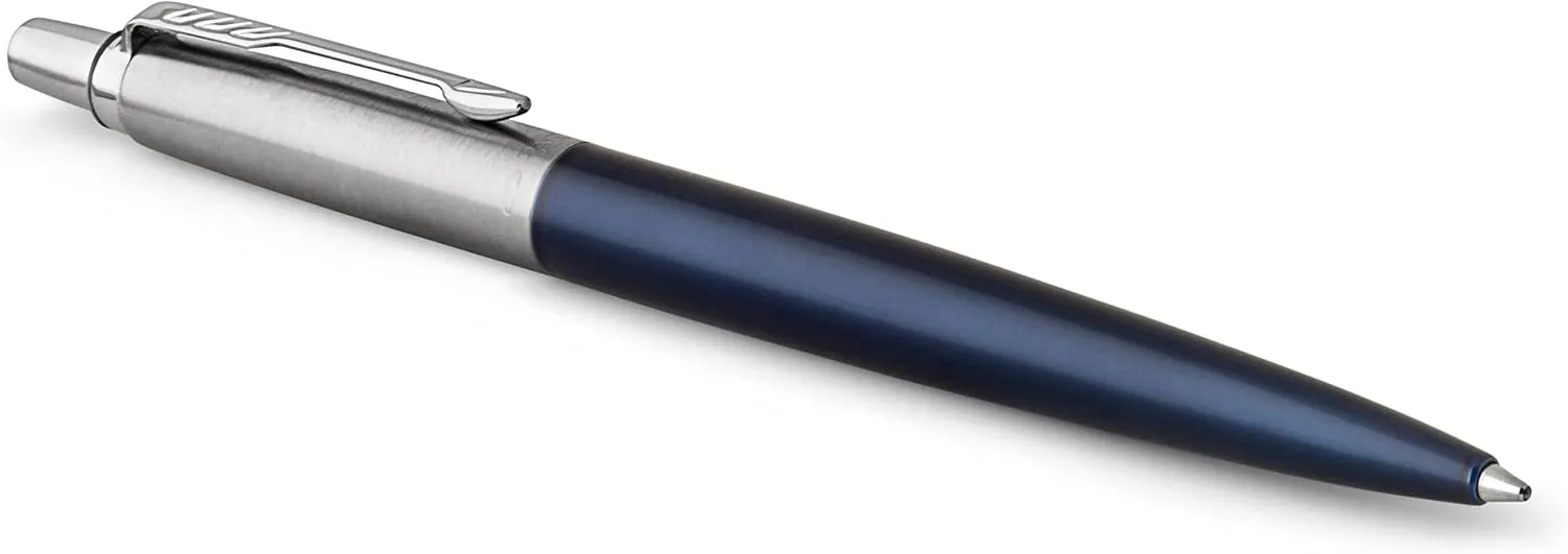 PARKER Jotter Ballpoint Pen, Royal Blue with Medium Point Blue Ink, Gift Box (1953186)