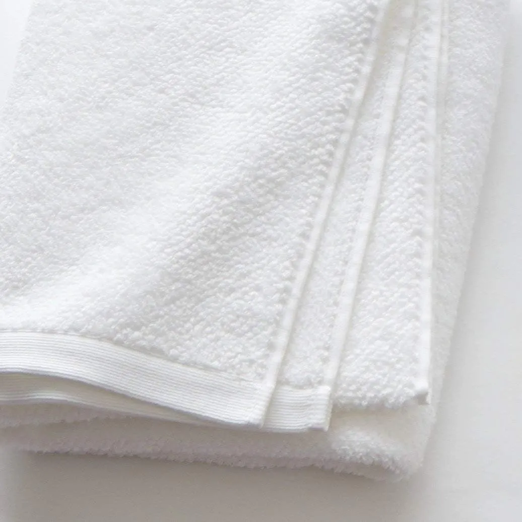 Peacock Alley Jubilee Bath Towels - Luxurious 100% Long Staple Cotton Textured Bath Towels with 600 Gram Weight - Bath Towel (White)