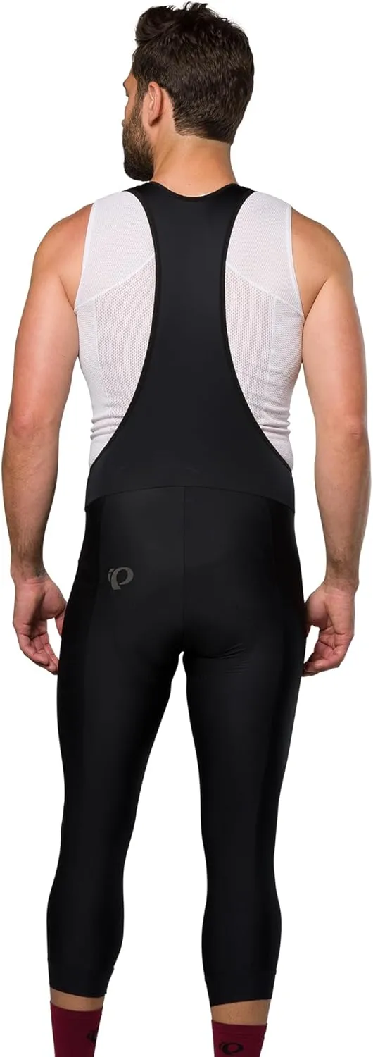 PEARL IZUMI Men's 18.75" Attack 3/4 Bib Tights, Reflective Elements with Elite Levitate Chamois & Premium Fabric